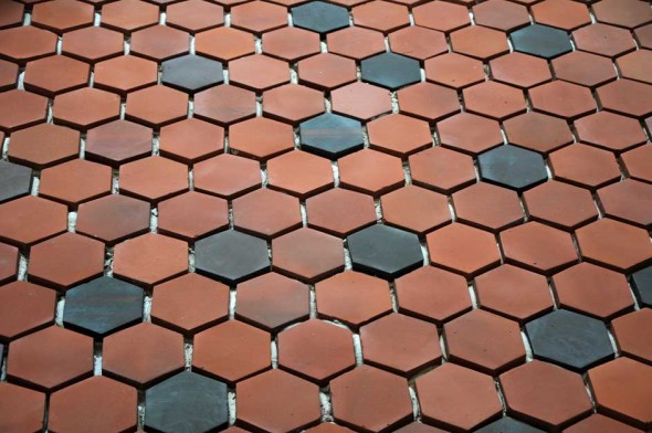 hexagonal-clay-floor-tiles-